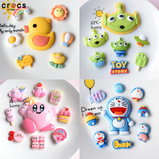 🌈cp值超高✨鞋釦crocs 洞洞鞋配飾 皮卡丘海綿寶寶鞋釦飾品 乳酪套裝鞋花飾品 正版crocs洞洞鞋釦 DIY