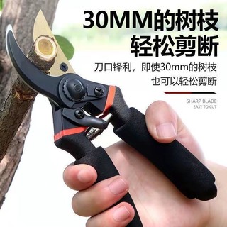 剪刀 花剪 多功能園藝剪刀 園藝剪刀 果樹剪 花枝剪刀 修枝剪德國進口鋼SK5修枝剪省力家用果樹園林粗枝剪嫁接花藝園藝剪