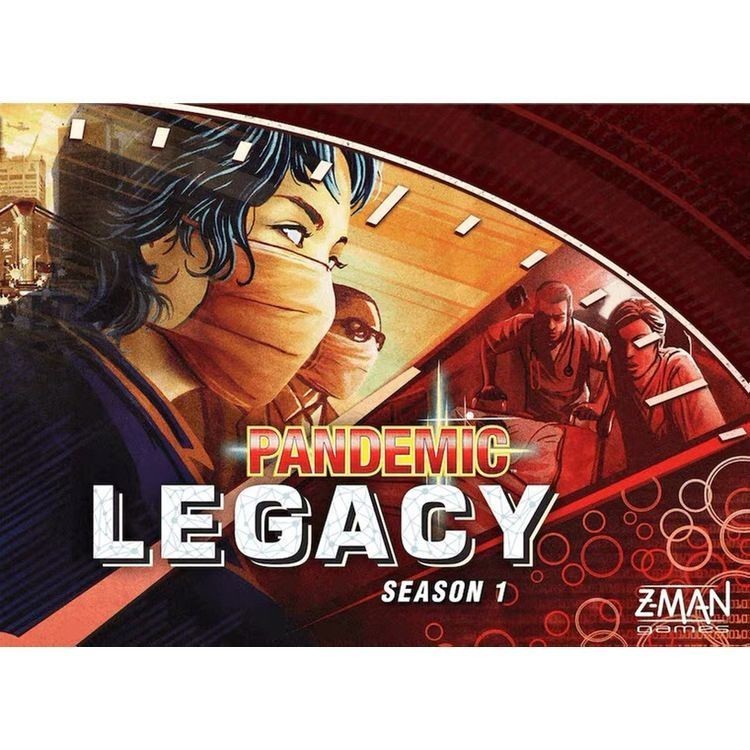 Pandemic Legacy: Season 1瘟疫危機-傳承英文版Pandemic Legacy 收藏品 桌遊