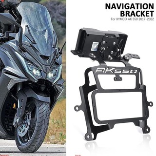 NIGHTHAWK KNIGHT 適用於KYMCO AK550 2017-2022 多功能整合前車牌支架 手機支架%
