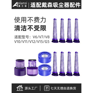 DRGS配Dyson戴森吸塵器配件V10/V6/V7/V8/V11/V12前後置過濾網芯吸頭