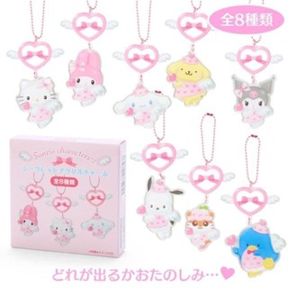 【現貨】小禮堂 Sanrio 三麗鷗 壓克力造型吊飾 (Cupid) Kitty 美樂蒂 酷洛米