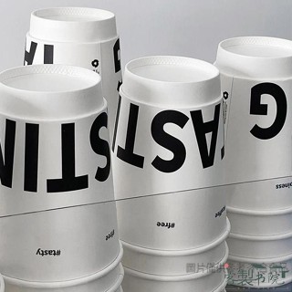 客製書院 【可客製化】【咖啡杯】90口徑雙層紙杯 咖啡杯子 一次性商用熱飲杯 加厚帶蓋奶茶杯 訂製500