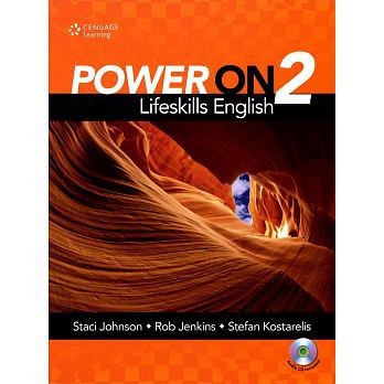 【華通書坊】Power On 2: Lifeskills English with DVD/1片 9781305506985 <華通書坊/姆斯>