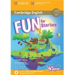 [華通書坊]YLE劍橋兒童英檢官方單字文法加強書 Fun for Starter 課本 Robinson 9781316617465