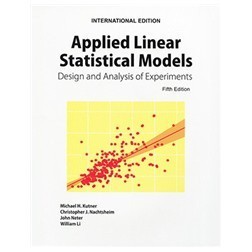 [華通書坊]Applied Linear Statistical Models Design and Analysis of Experiments 5/e KUTNER 9789863414186