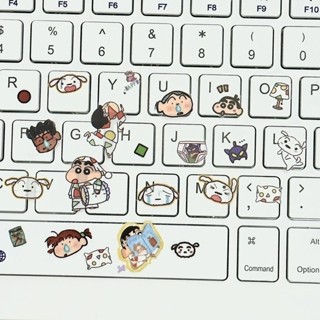 🏪新品上市🏪日系透明蠟筆小新貼紙ins卡通睡衣小新裝飾貼手賬素材小貼畫防水