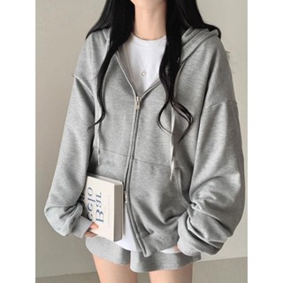 Codibook｜韓國 JASMINBELL 純色加厚連帽薄棉長版外套［預購］拉鍊外套 連帽上衣 女裝