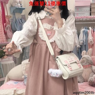 🔥免運熱銷🔥女包 原創可愛軟妹劍橋腋下包休閑大耳狗斜挎包pu學生百搭小眾包