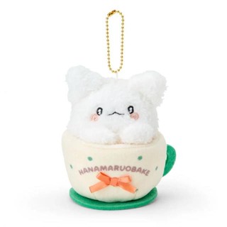 【現貨】小禮堂 Sanrio 三麗鷗 花丸 絨毛玩偶吊飾 咖啡杯 (我的小幽靈)