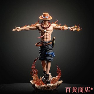 臺灣熱賣✨航海王 艾斯gk LX展臂 艾斯“背影”海賊王艾斯宇宙 魯夫艾斯兄弟共鳴GK白鬍子海賊手辦雕像公仔模型擺