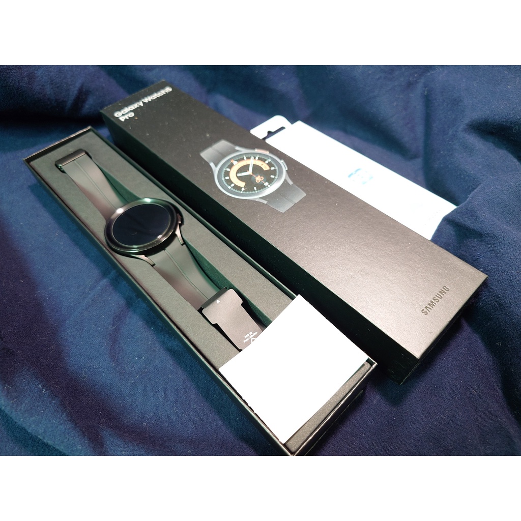 二手 SAMSUNG Galaxy Watch5 Pro 45mm 鈦炫黑