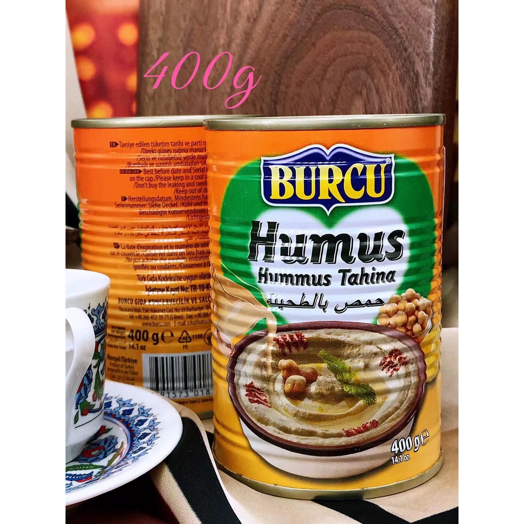 Humus Tahina400G土耳其三角豆醬鷹嘴豆泥turkey豆醬蘸醬胡姆斯