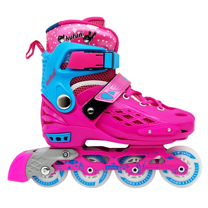 酷峰 兒童 套裝 男女 溜冰 旱冰 輪滑鞋 直排輪 初學者 3 5 6 8 10 歲 成人鞋
