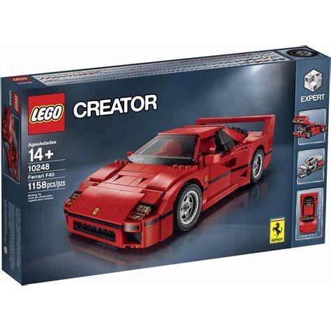 ✨愛子小姐✨ LEGO 樂高CREATOR系列10248  Farrari F40創意百變賽車跑車拼裝  &lt;自取價&gt;