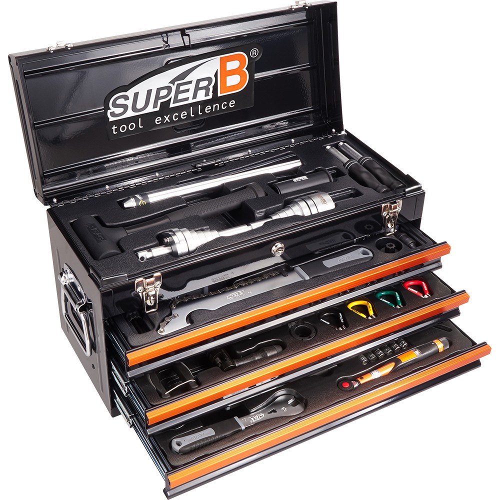 SUPER B TB-98750 53件工具箱 專業 自行車 工具-崇越單車