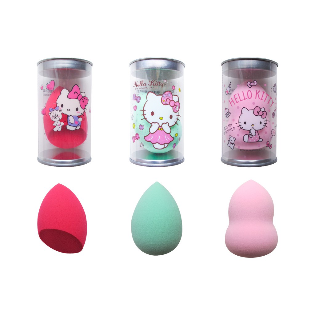 【Hello Kitty】美妝蛋 水滴型 葫蘆型 切面型【貝麗瑪丹】