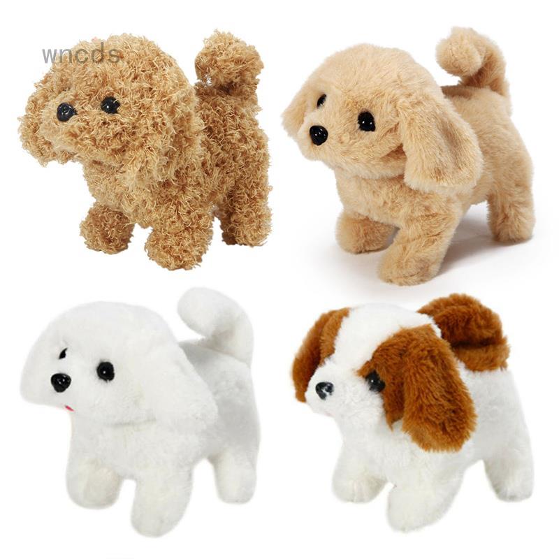 Electric Simulation Dog Plush Doll Toy Smart Called Walking