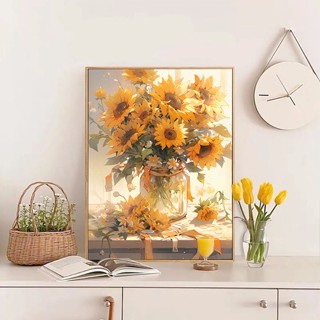 【客製化】數字油畫diy填色手工塗色可愛減壓治癒系油彩畫丙烯裝飾畫掛畫星辰 油畫LKYH