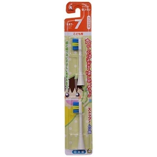 日本原裝 minimum 兒童電動牙刷 軟毛刷頭 補充包 一組二入【3739166】