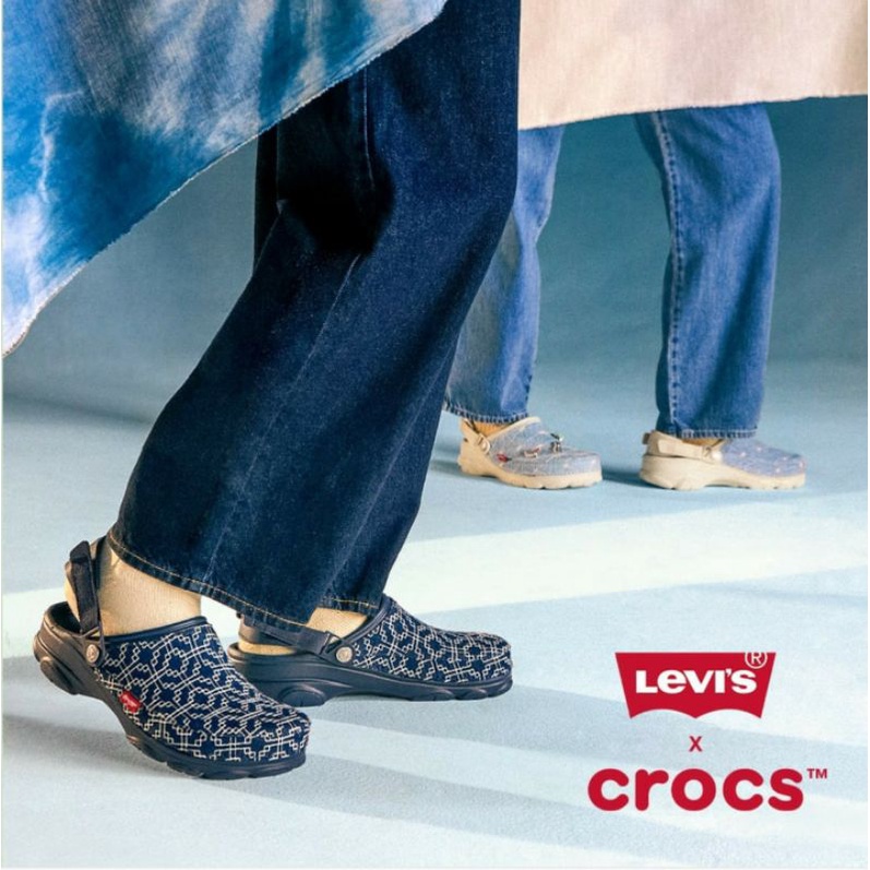 KiKi美國代購🌼當洞洞鞋穿上牛仔褲 Levi's X Crocs 聯名 All Terrain 牛仔 洞洞鞋