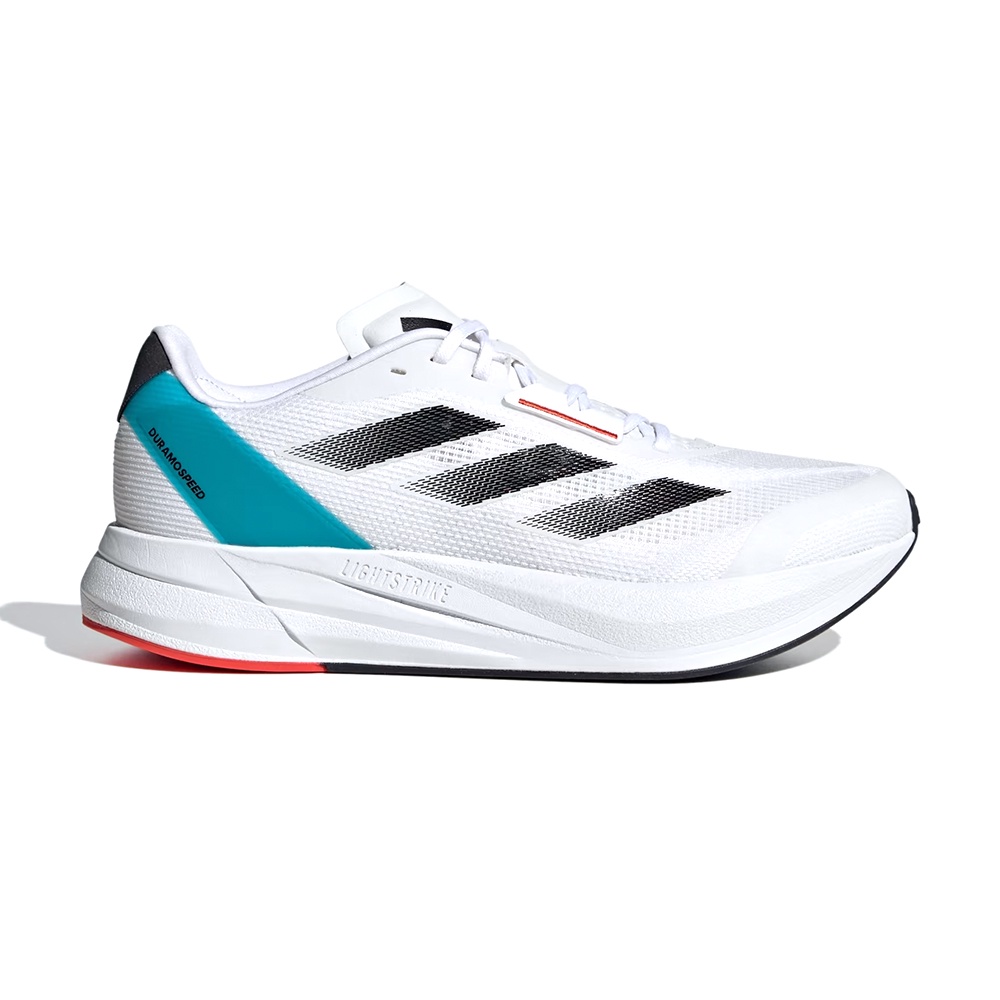 Adidas Duramo Speed M 男 白藍色 輕量 緩震 運動鞋 慢跑鞋 IE9674