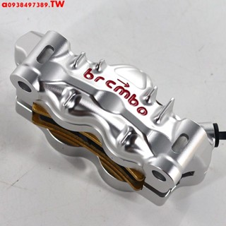 1 國產佈雷博GP4大輻射卡鉗Brembo鎖點100/108摩托車機車電動車前剎改裝 電摩改裝