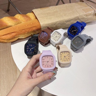 簡約時尚網紅手錶 獨角獸方形手表 （男女顯白）簡約氣質ins 初高中生學院風 初中手錶 韓風錶 時尚錶 手錶