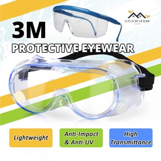 3M Protective Eyewear Dust-proof Safety Glasses Anti-Fog Pro