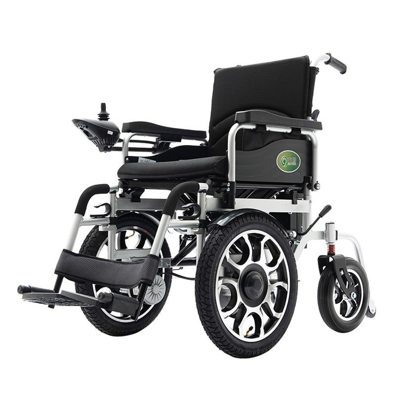 #免运九圓前䮠動力16寸前大輪越障型電動輪椅超遠續航智能全自動代步車