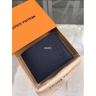 二手Louis Vuitton LV Amerigo錢夾 M42101深藍色