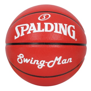 SPALDING Swingman系列#7合成皮籃球(訓練 室外 室內「SPB1131B7」 紅白