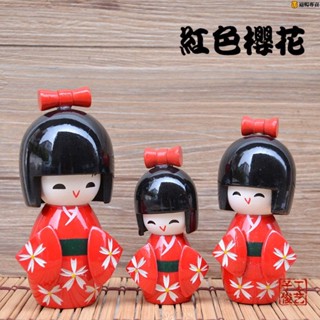 日本套娃和服娃娃木娃木偶日本人偶擺件日本料理店裝飾品工藝禮品