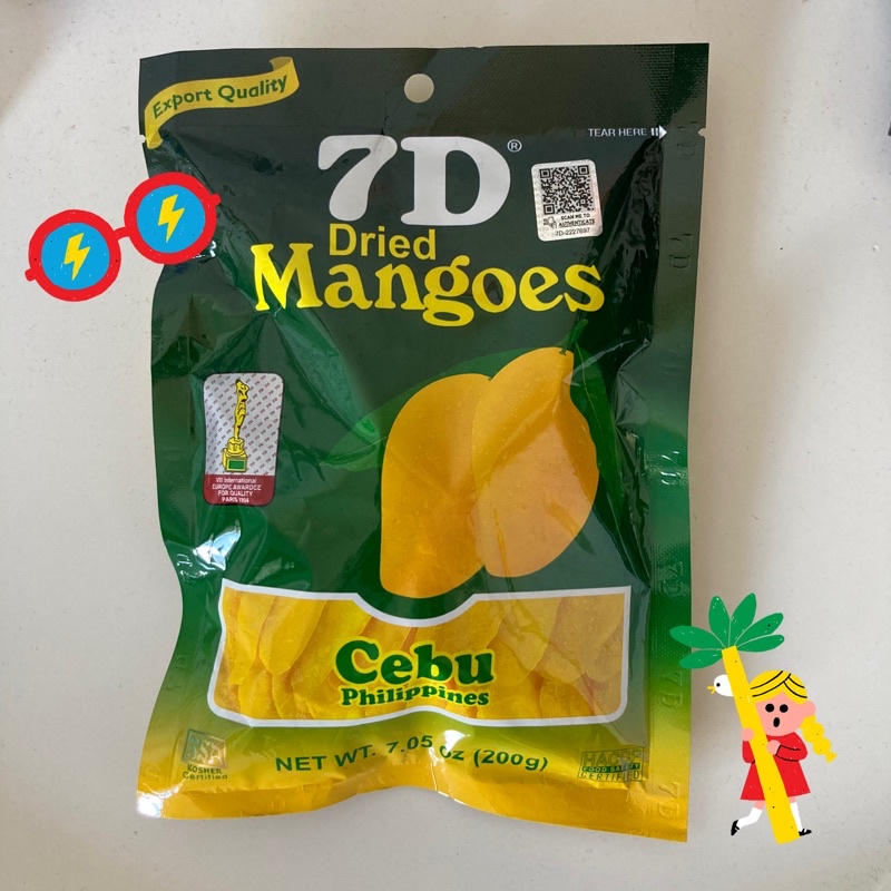 菲律賓代購🏆7D 芒果乾 200g