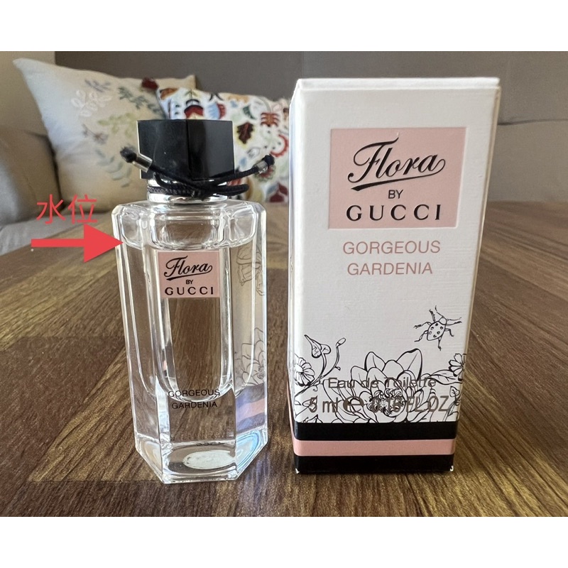 [二手］GUCCI 花之舞香水 Flora 華麗梔子花 女性淡香精 5ml