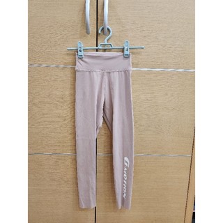 Giordano Junior 彈性內搭褲130cm 粉紅色 九成新