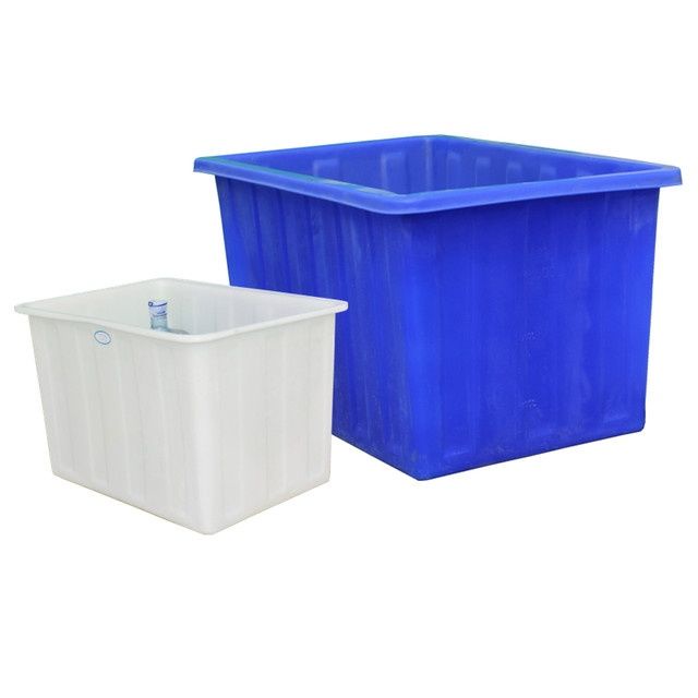 加厚牛筋水箱長方形塑料水箱家用水缸大號水桶水產養殖養魚盆圓桶小柚子百貨