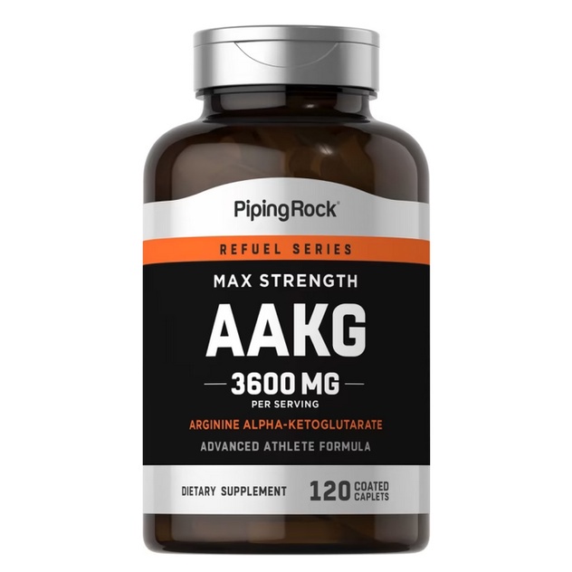 【Piping Rock】免運 AAKG 超強精氨酸(精胺酸) 3600mg 120粒