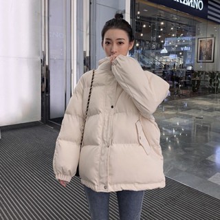 【Wik】冬天外套 羽絨外套 羽絨衣 羽絨服 棉服 棉襖 棉襖女潮ins冬季外套新款洋氣學生麵包服大碼厚棉衣短款棉服