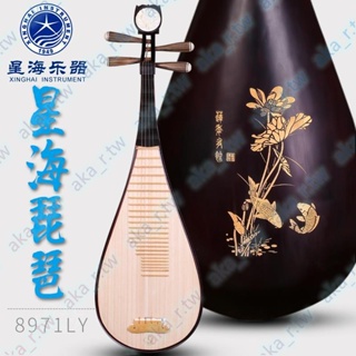 北京星海琵琶8971LY硬木琵琶成人入門初學琵琶樂器練習琵琶有口皆碑ｙｔ