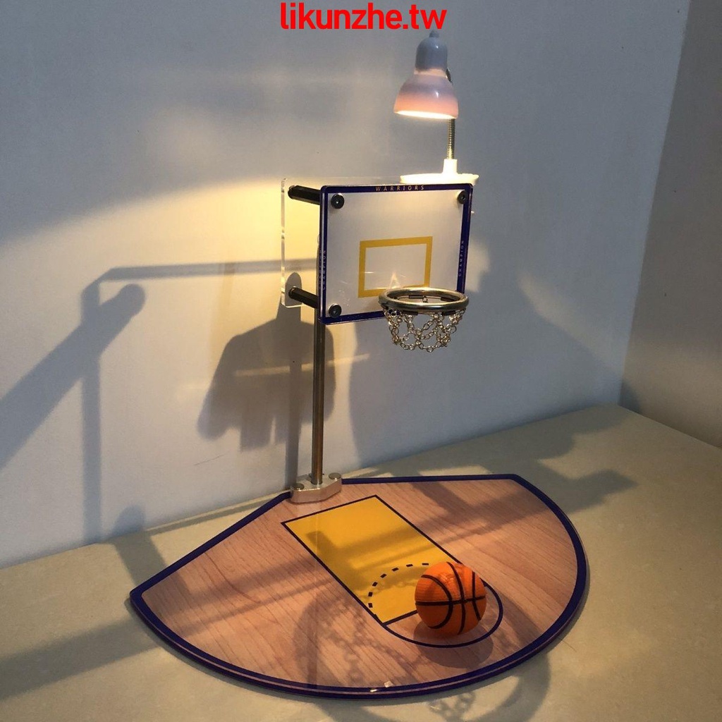 &amp;熱賣暢銷特惠&amp;籃球框迷你房間桌面迷你籃球架擺件手工原創美式籃球迷你籃球框
