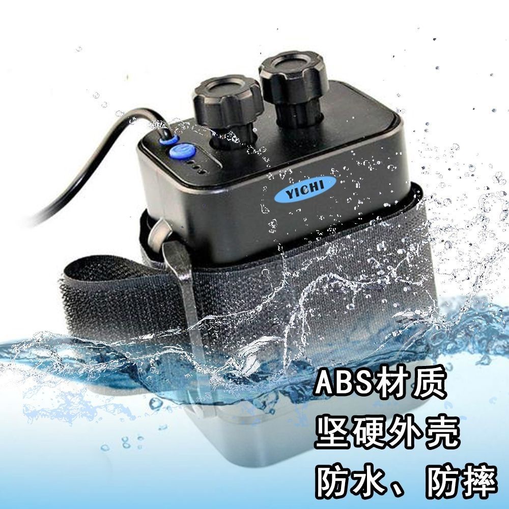 電池組 特種兵戶外 防水電池盒移動電源盒6節18650鋰電池盒usb/DC輸出12V