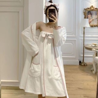 現貨 浴巾浴巾可穿可裹巾浴袍式大人家用洗澡非純棉吸水女浴袍浴裙2023新款 喜樂母嬰