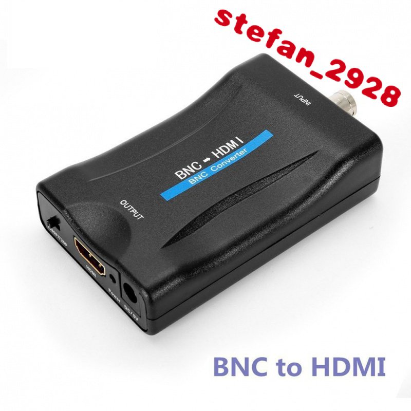 BNC TO HDMI 1080P BNC轉HDMI視頻轉換器 BNC TO HDMI 附電源變壓器