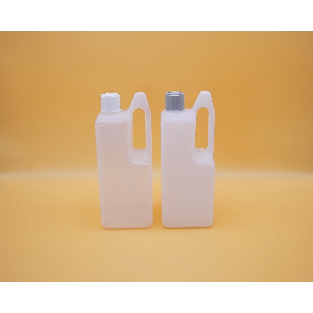 【普飛特】PE塑膠方形瓶-1000ml,外銷日本款,可裝各類食用/化工液體，蓋子顏色2色可選