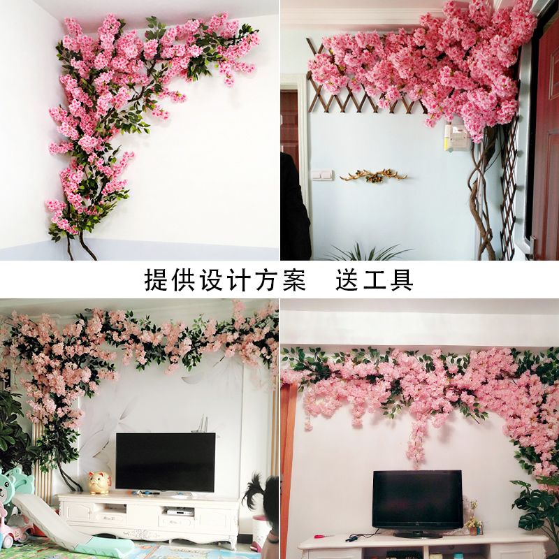 Simulated cherry blossom branch wedding celebration Vine