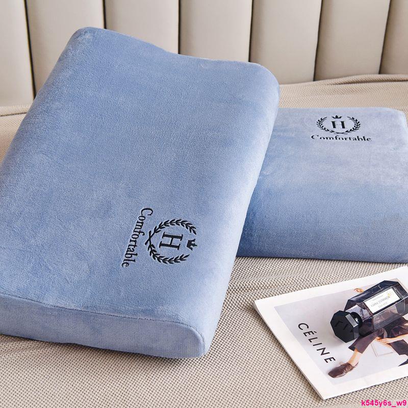 ‍舒適入睡🔥保暖絨乳膠枕頭套40x60一對裝30*50枕頭套單人記憶枕芯枕套35x55