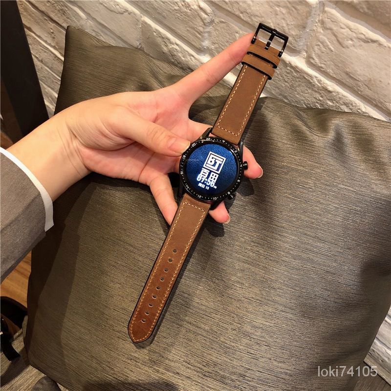 適用小米watch S1 Active錶帶 小米watch 2pro錶帶 小米watch s2錶帶 替換錶帶 皮質錶帶