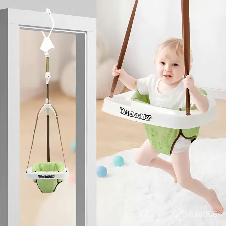 [文森母嬰]嬰兒跳跳椅健身架彈跳器寶寶彈跳椅室內兒童鞦韆支架感統訓練玩具免運 H0FB