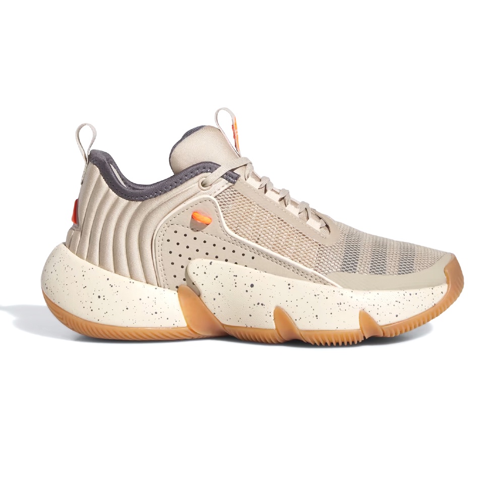 Adidas TRAE UNLIMITED J 女 奶茶色 包覆 緩震 籃球鞋 IE9351